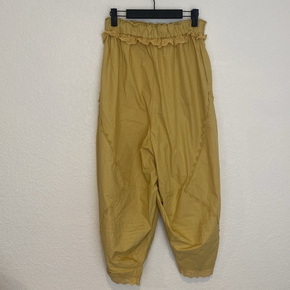 Free People Yellow Cropped Jumpsuit - Picture 8 of 10